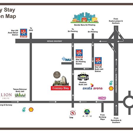 Apartment Next To Axiata Arena, Stadium Bukit Jalil كوالالمبور المظهر الخارجي الصورة