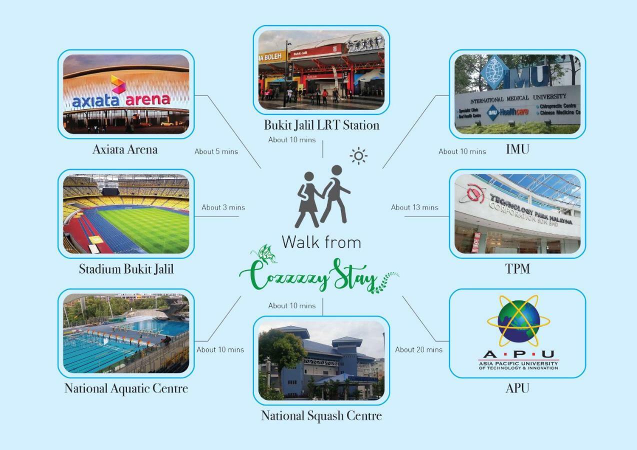 Apartment Next To Axiata Arena, Stadium Bukit Jalil كوالالمبور المظهر الخارجي الصورة